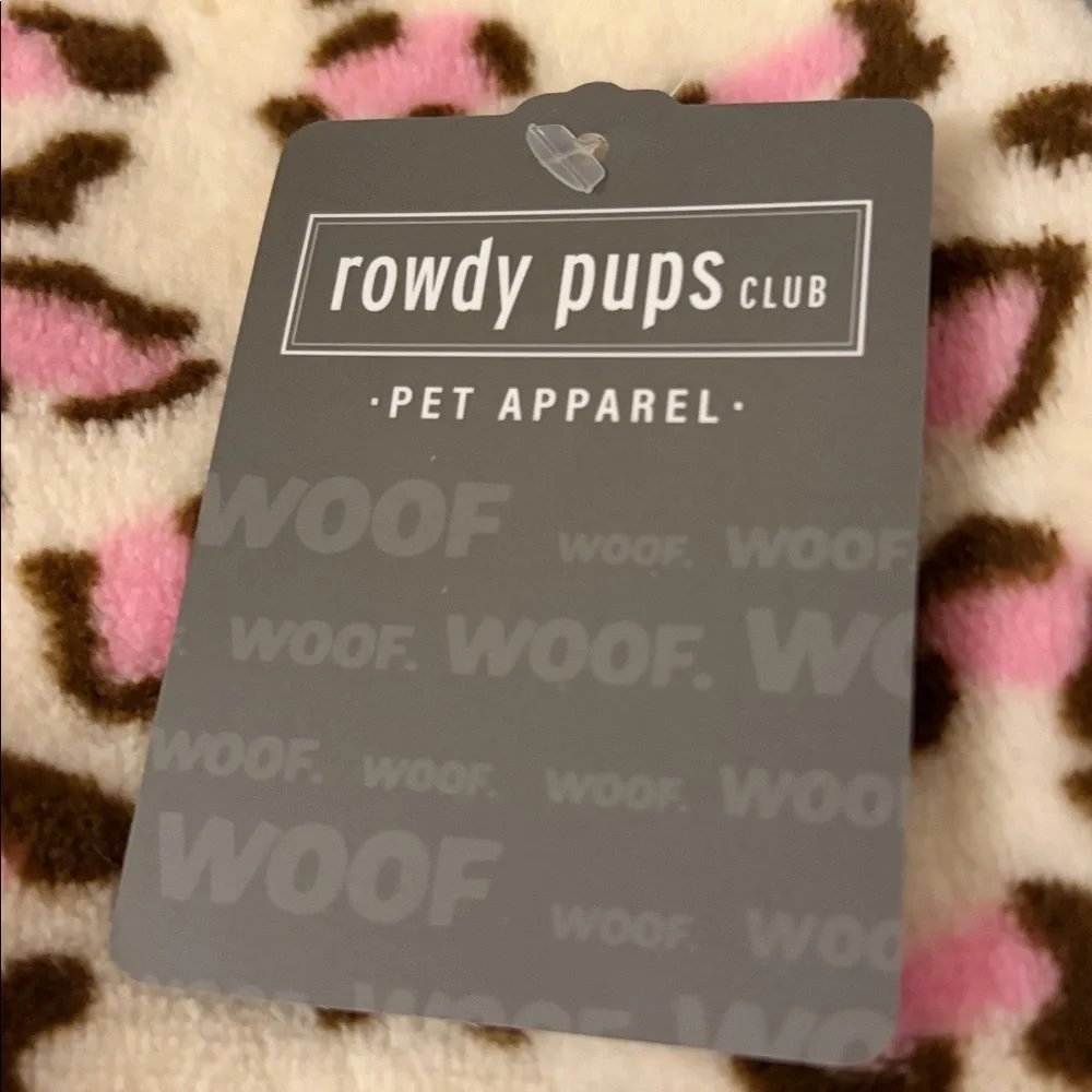 NWT Dog Bundle Pawsafe No pull harness M & Rowdy pups club M hooded coat.